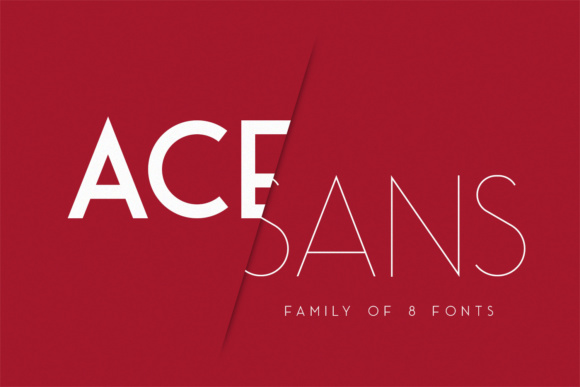 Ace Sans Family: Modern, Versatile, and Visually Strong