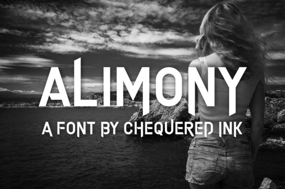 Alimony: A Modern Typography Solution