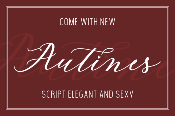 Autines Font: A Modern Typographic Choice
