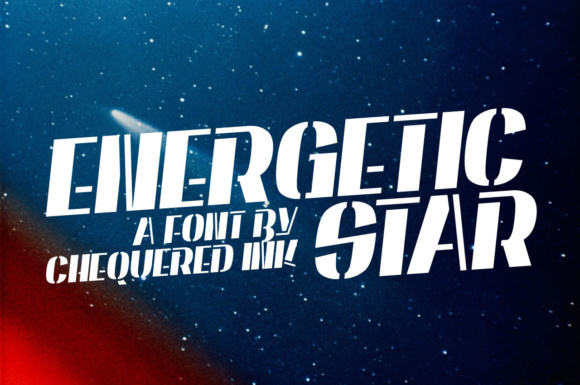 Energetic Star: A Bold Font for Creative Power