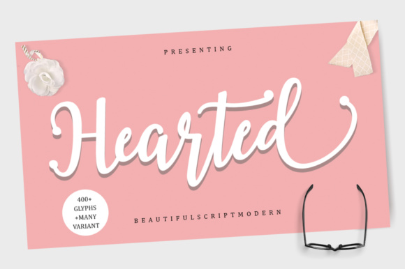 Hearted Font: A Modern, Versatile Typographic Choice