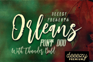 Orleans Script Font Duo: A Stylish Solution for Creative Projects