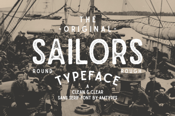 Sailors: A Bold, Handwritten Font for Creative Projects