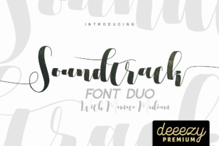 Soundtrack Font Duo: A Unique Typographic Solution for Creative Projects