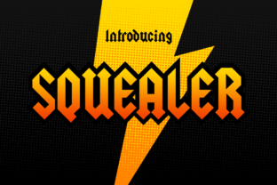 Squealer: A Bold, Expressive Font