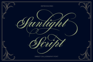 Sunlight Script: A Warm, Handwritten Font
